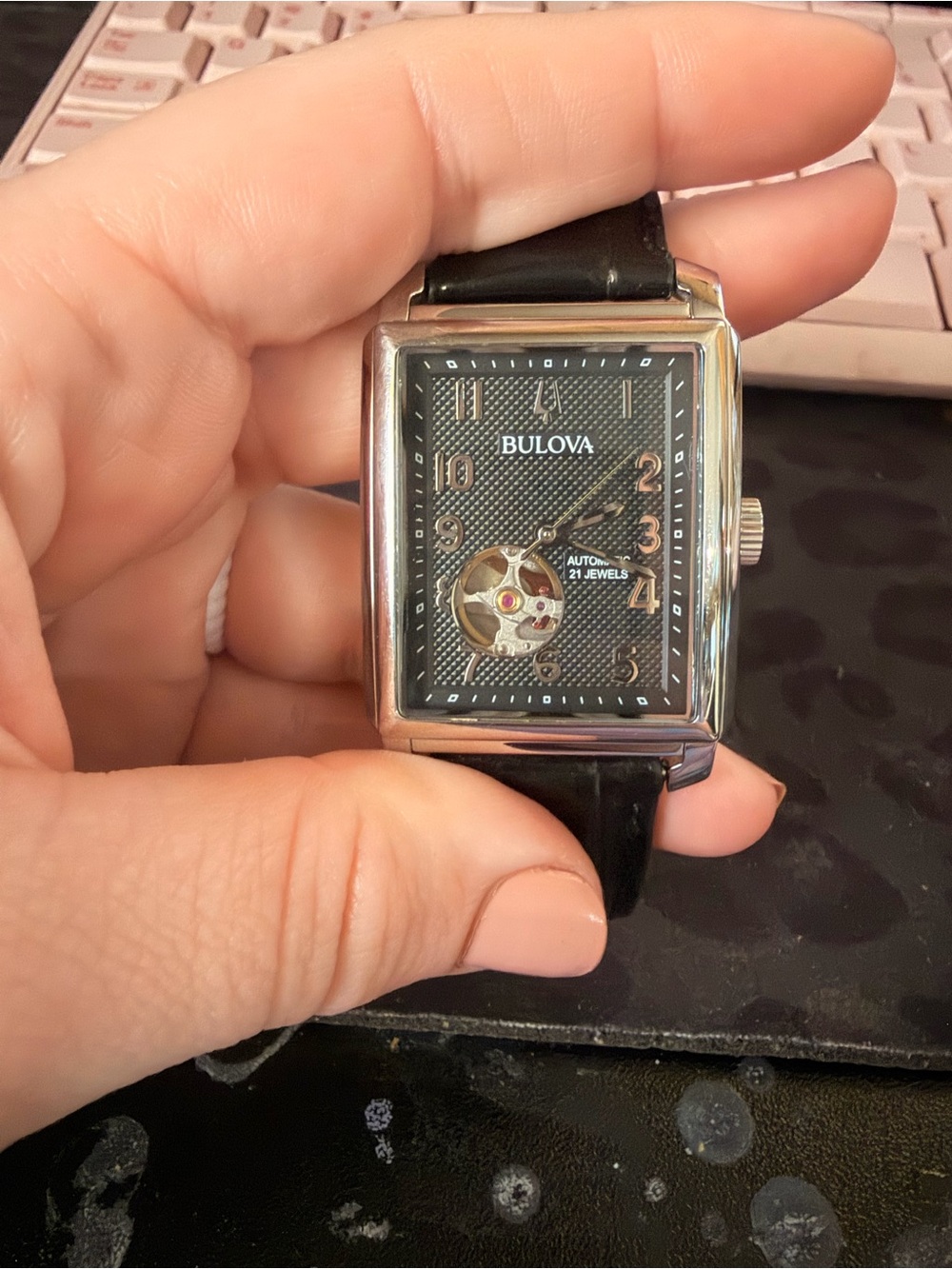 Bulova Men's Sutton Open Heart Watch